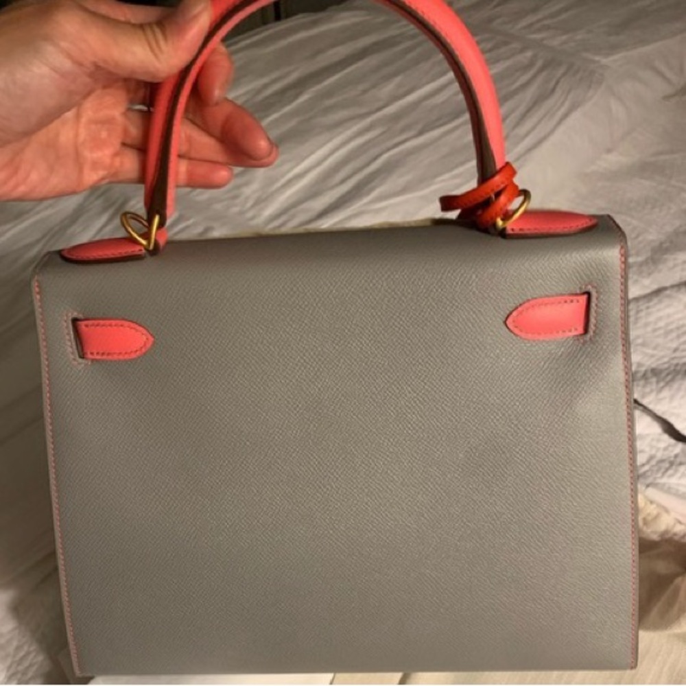 Hermes Kelly 28 Sellier bicolor - Picture 5 of 11